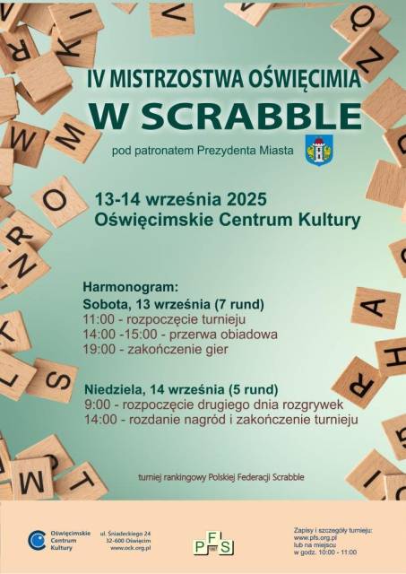 IV Mistrzostwa Oświęcimia w Scrabble