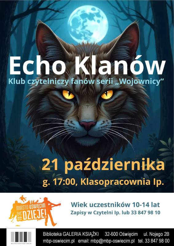 Echo Klanów -  klub czytelniczy fanów serii „Wojownicy”