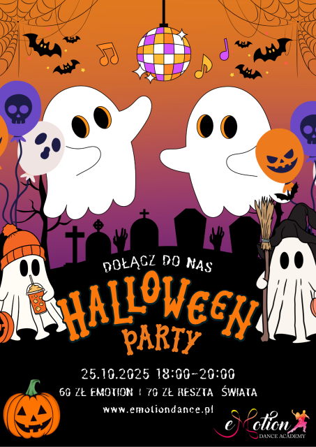 Zabawa taneczna Halloween 