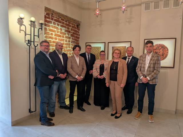 Oświęcim. Posiedzenie zarządu Stowarzyszenia LOT “Ligi Miejsc Światowego Dziedzictwa w Polsce”