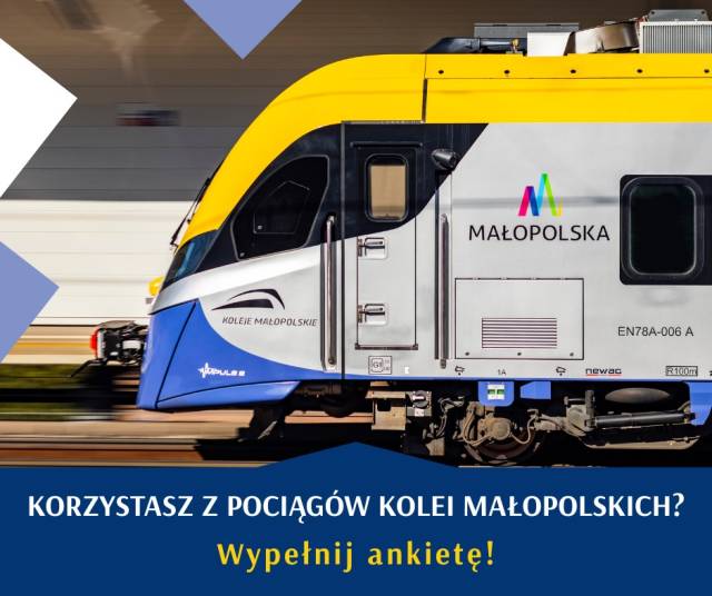 Badanie satysfakcji pasażerów Kolei Małopolskich