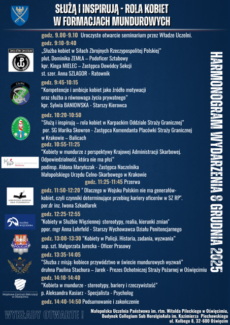 Służą i inspirują – rola kobiet w formacjach mundurowych