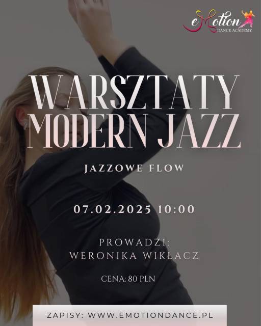 ✨ JAZZOWE FLOW - warsztaty Modern Jazz ✨