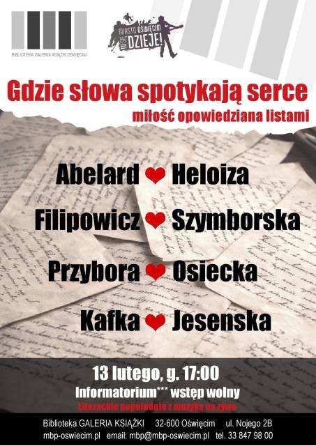 Gdzie słowa spotykają serce. Miłość opowiedziana listami