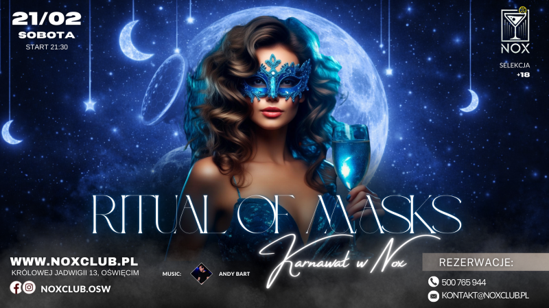 RITUAL OF MASKS | Karnawał w NOX 