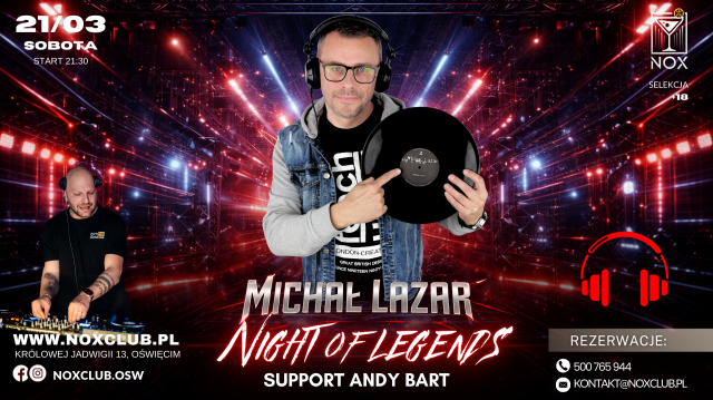 NIGHT OF LEGENDS: Michał LAZAR
