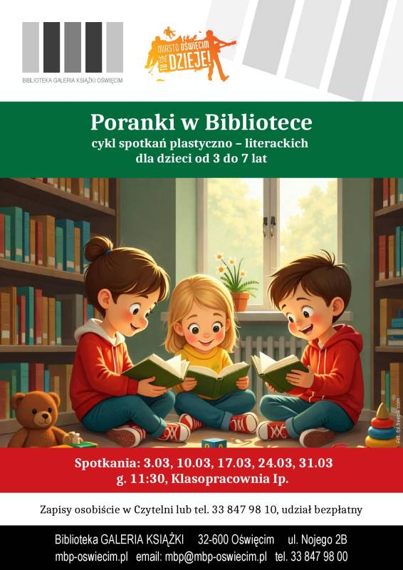 Poranki w Bibliotece