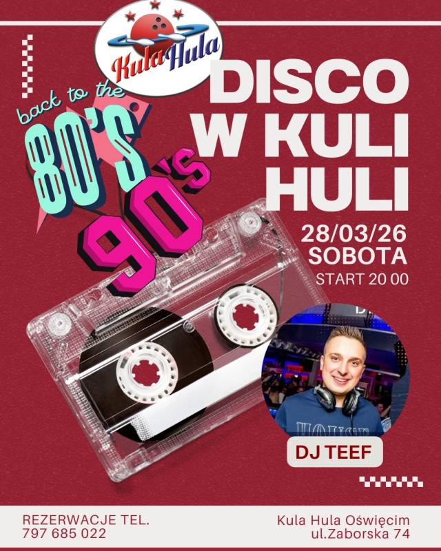DISCO w Kuli Huli – wieczór pełen hitów