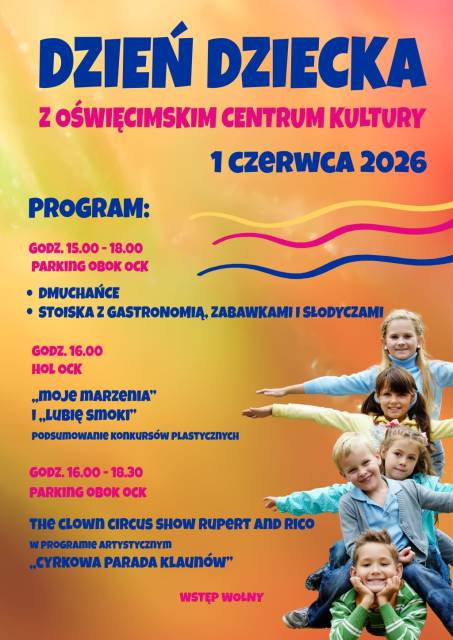 Dzień Dziecka z Oświęcimskim Centrum Kultury