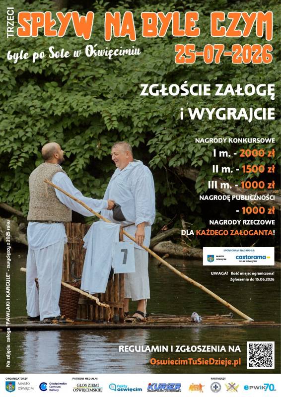 Zgłoszenia załóg do 3.Spływu na Byle czym