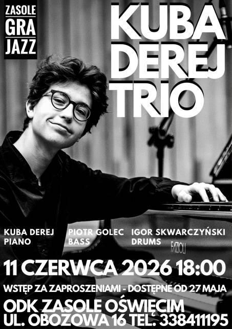 Kuba Derej Trio – Zasole Gra Jazz