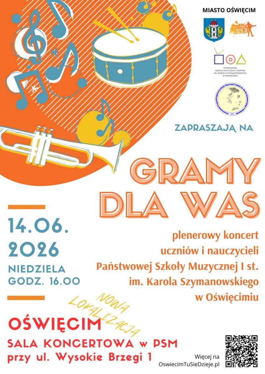 GRAMY DLA WAS - nowa lokalizacja koncertru