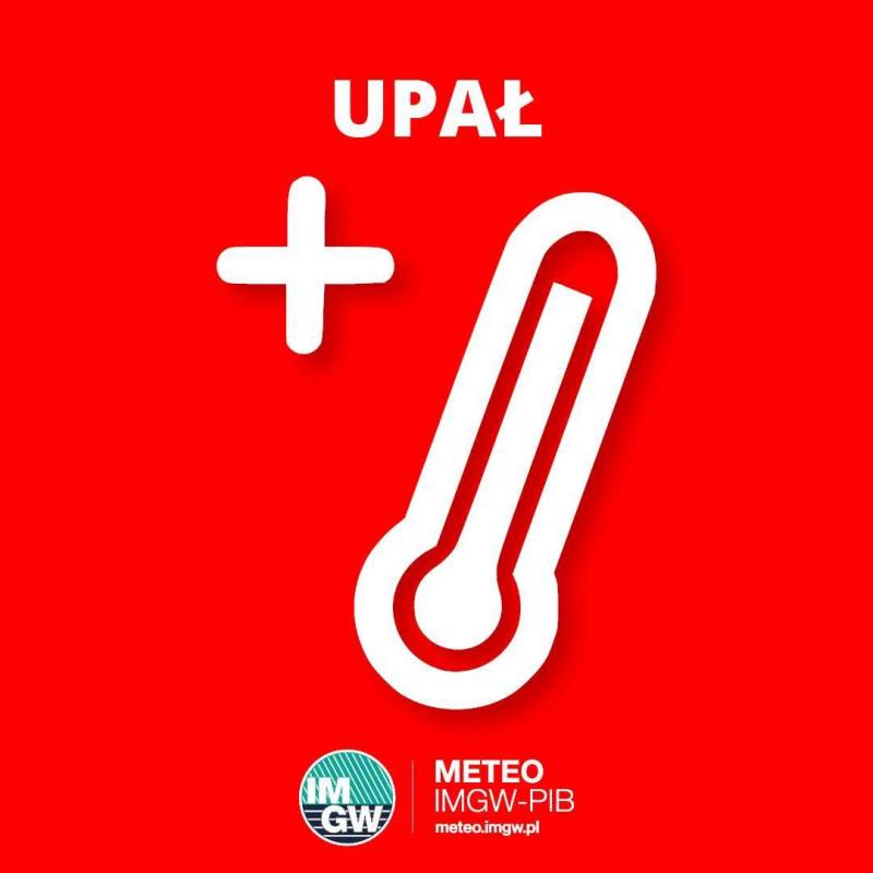 Oświęcim. Ostrzeżenie III stopnia przed upałami