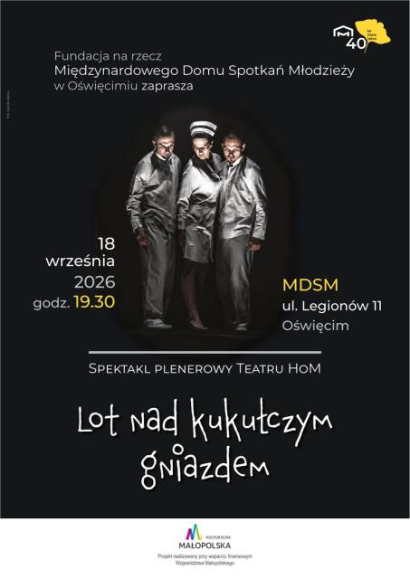Spektakl Teatru HoM „Lot nad kukułczym gniazdem”